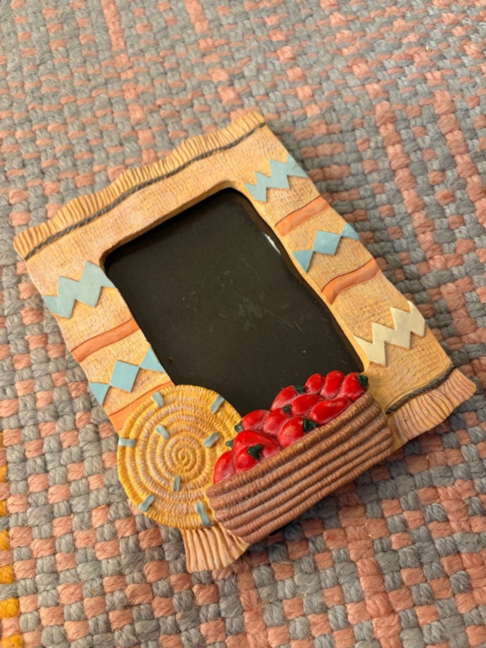 🌶️✨ Southwestern Pepper Frame – Chevron Design ✨🌶️